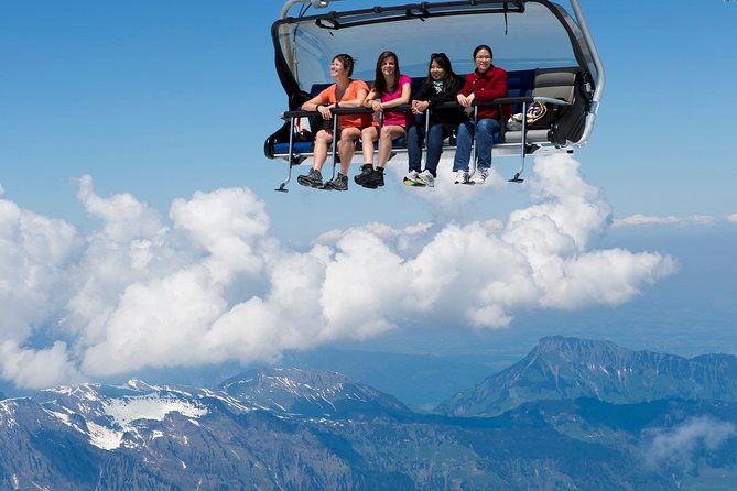2-Day Alps Tour from Zurich: Mt Pilatus and Mt Titlis - Mt Titlis: Rotair, Glacier Views, and the Cliff Walk Thrill