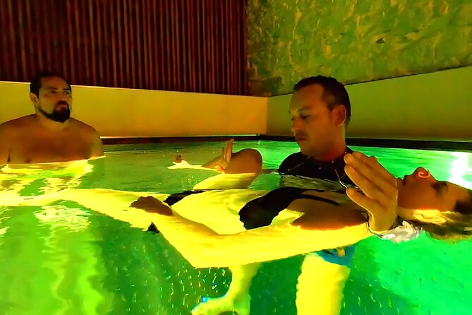 2 Hour Floating Harmony Couples Course - The water-massage approach: flotation and warm thermal water as tools