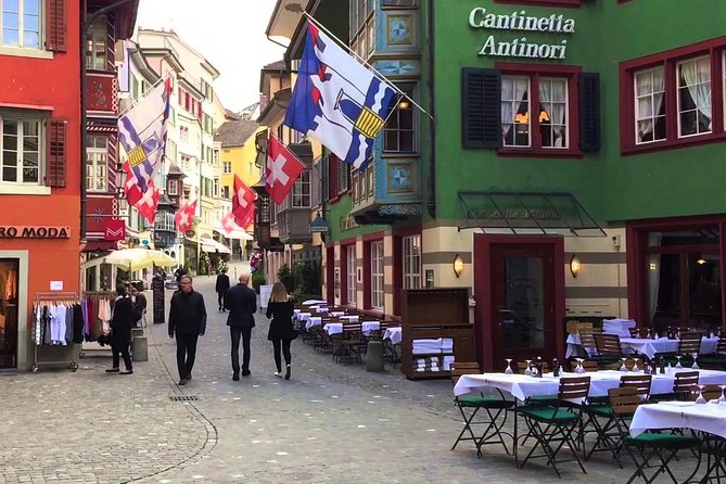 3 in 1: Zurich Walking Tour - Cruise on the Lake - Cable Car Ride to Felsenegg - Old Town Walk: Bahnhofstrasse, Paradeplatz, Limmatquai, and the Chagall Windows