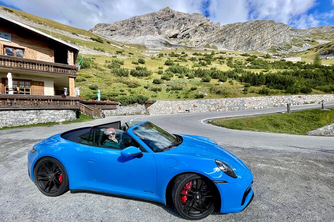 4-Day Swiss Alps Porsche Drive: Interlaken, Furka-Grimsel-Susten - Andermatt strolls and the Rhone Glacier blue-ice tunnel