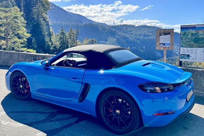 4-Day Swiss Alps Porsche Drive: Interlaken, Furka-Grimsel-Susten - Susten Pass: tunnels, bridges, and a real alpine-movie feeling