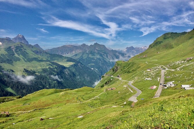 6-Day Drive 9 Swiss Passes, Glacier Express Route +Stelvio, Italy - Day 5: Albula Pass cliffs, Bahnmuseum Albula, then Klausen’s twists