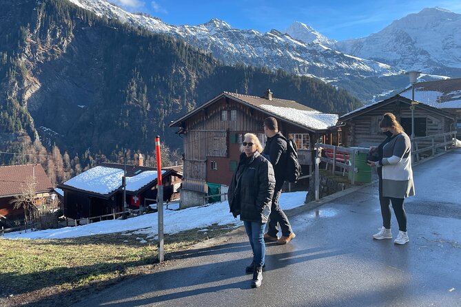 Best of Bernese Oberland & Swiss Countryside Tour (Private Tour) - Isenfluh cable car: the tiny ride that frames the Eiger trio
