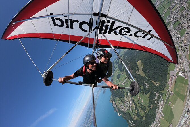 Birdlike Hang Gliding Lucerne - Birdlike hang gliding over Lucerne’s big skies