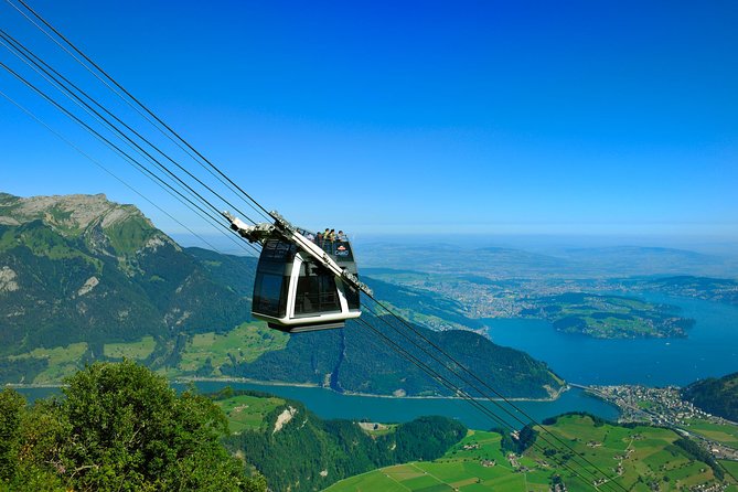 CabriO World's first Open Top Cable Car Ticket to Mt Stanserhorn - The 19th-century funicular at Stans: start strong with your prebooked ticket