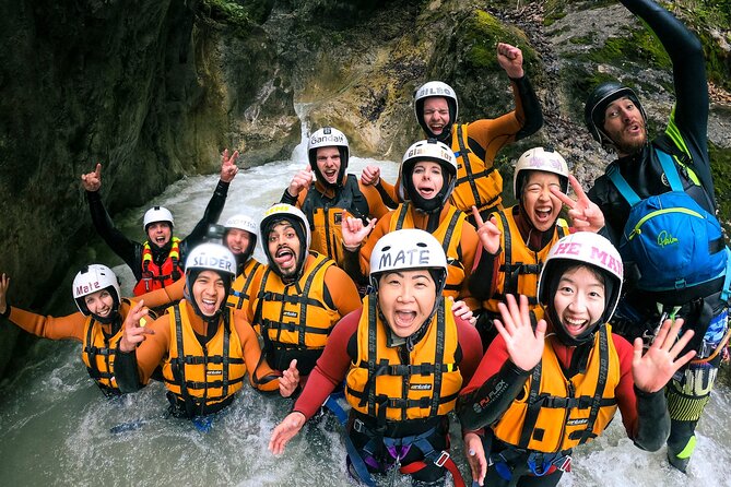 Canyoning in Interlaken from Zurich - Getting kitted out: wetsuits, harness, and a cold-water reality check