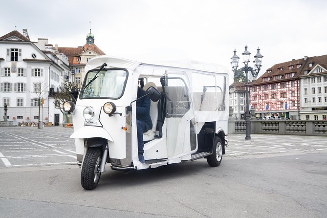 City Tour Plus Lucerne by Etuktuk - Chapel Bridge Stop: Insider Info That Changes the Photo