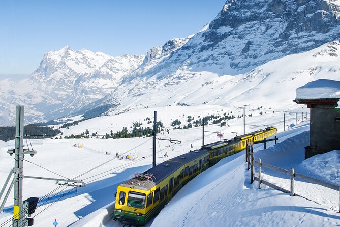 Daytrip to Jungfraujoch Top of Europe and Interlaken from Zurich - Grindelwald Terminal and the Eiger Express: riding under the Eiger