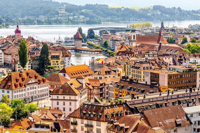 Daytrip to Lucerne and Legendary Bürgenstock Resort from Zurich - Lucerne’s medieval core: Chapel Bridge, Jesuit Church, and your photo loop
