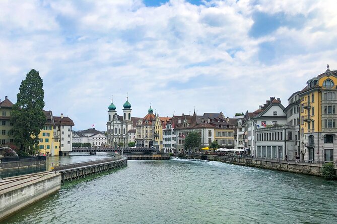 Daytrip to Lucerne and Legendary Bürgenstock Resort from Zurich - Bürgenstock Resort: the shuttle boat cuts the distance