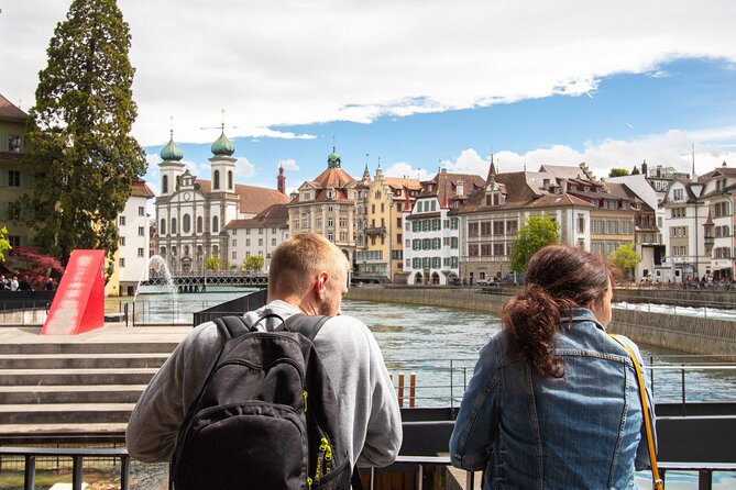 Explore Lucerne in 60 minutes with a Local - Chapel Bridge Under Its Painted Roof: The Most Iconic Lucerne Moment