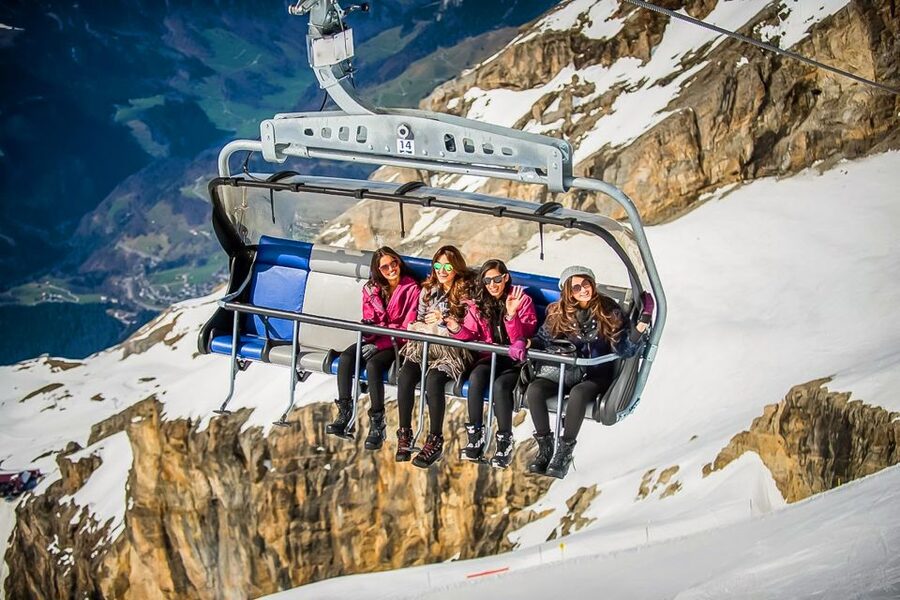 From Lucerne: Mount Titlis Half-Day Tour with Ice Flyer - Glacier Cave and the suspension bridge: the ice-world stop you’ll remember