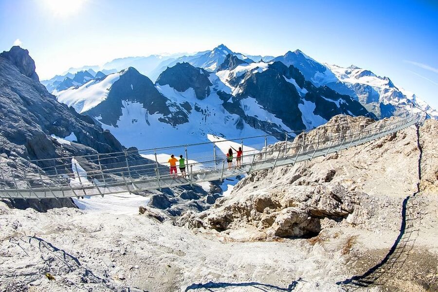 From Lucerne: Mount Titlis Half-Day Tour with Ice Flyer - Ice Flyer chair lift: the adrenaline ride that also teaches you geography