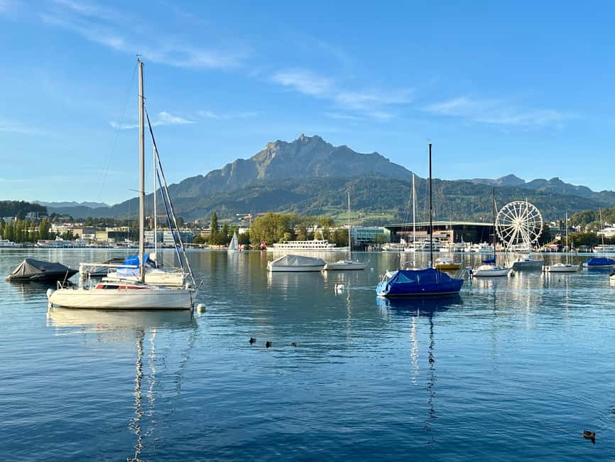From Lucerne: Mt. Pilatus and Lake Lucerne Small-Group Tour - Lake Lucerne Cruise: Bürgenstock and Rigi from Water Level