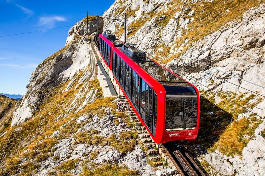 From Lucerne: Mt. Pilatus Gondola, Cable Car, and Boat Trip - Lake Lucerne boat trip: slow water after a steep rail day