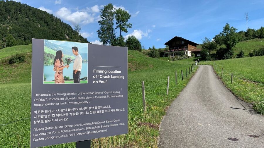 From Zurich: Crash Landing On You Locations in Interlaken - From Zurich Pickup to Interlaken Views in a Private Ride