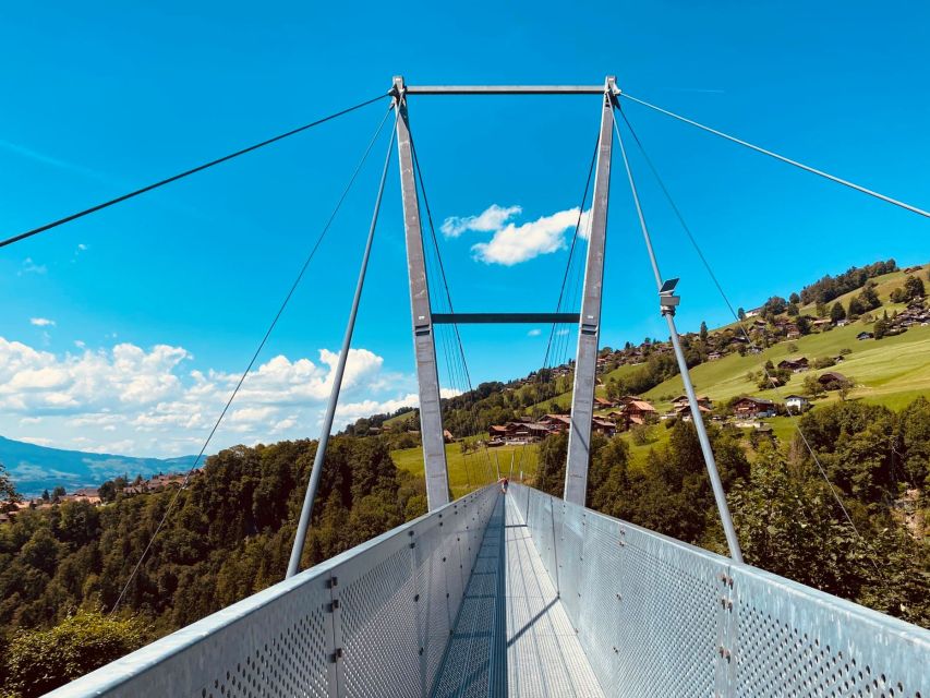 From Zurich: Crash Landing On You Locations in Interlaken - Sigriswil Bridge: Crossing 340 Meters Above Lake Thun