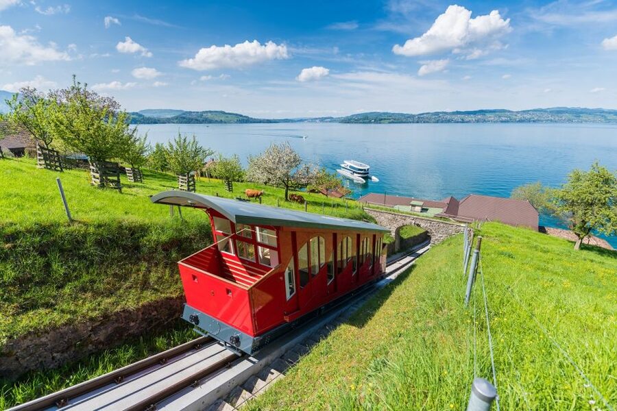 From Zurich: Funicular to Mt. Bürgenstock & Lake Lucerne - The Bürgenstock Funicular: The Ride Worth Waiting For