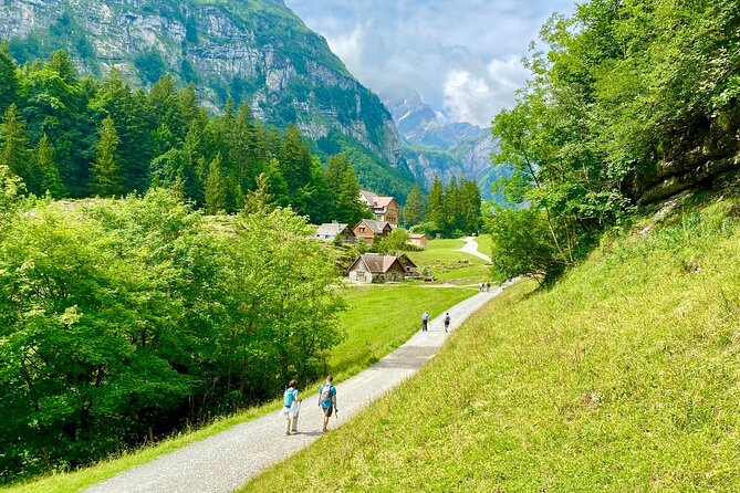 From Zurich: The most beautiful insider spots in Switzerland (private 1-day tour) - Glarus and Sardona: walk behind a UNESCO waterfall