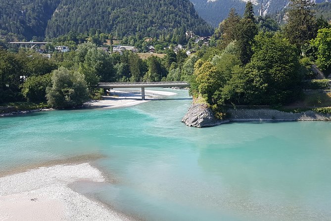 Glacier Express Panoramic Train Round Trip in one Day Private Tour from Luzern - Chur’s old town stop and the Ruinaulta Rhine Gorge moment