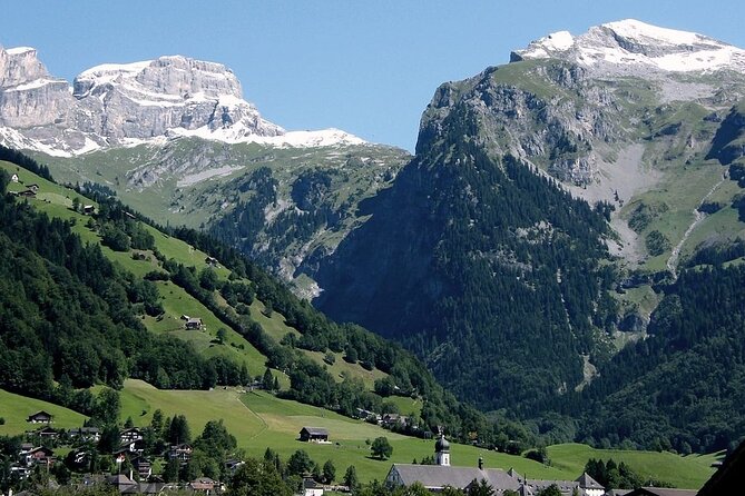 Heart of the Alps Private Hiking Tour from Lucerne - After lunch descent: tree line, forest paths, and a glacier stream companion