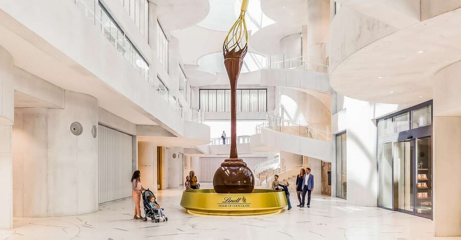 Lindt Home of Chocolate Museum Entry Ticket - Watching the Production Process Through Panoramic Windows