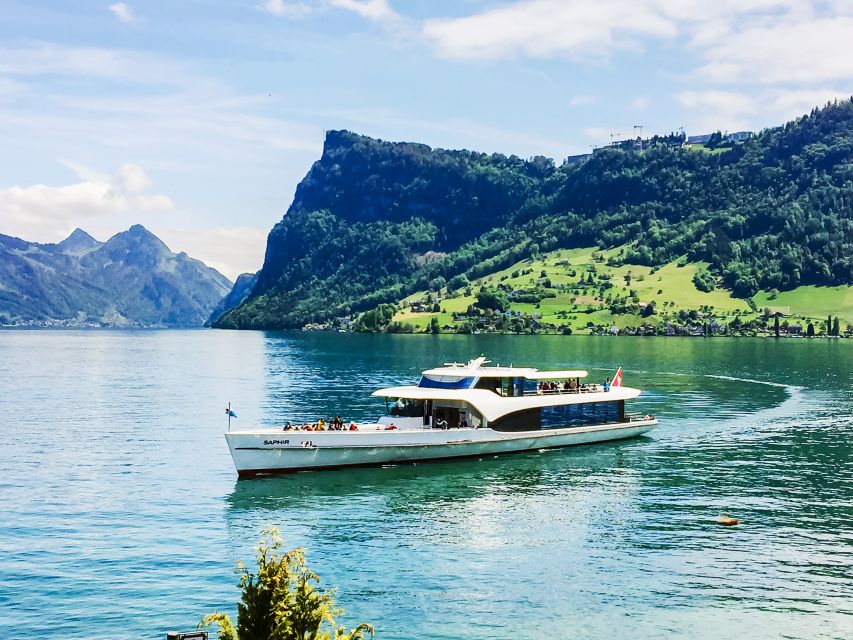 Lucerne: 1-Hour Cruise on Panoramic Yacht - What You Can Expect Onboard: Comfort, Drinks, and a Calm Pace