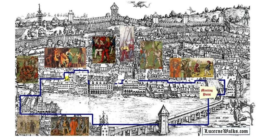 Lucerne: 1-Hour Historical Tour with Night Watchman - Dressmakers, murder, and guild stories you can picture