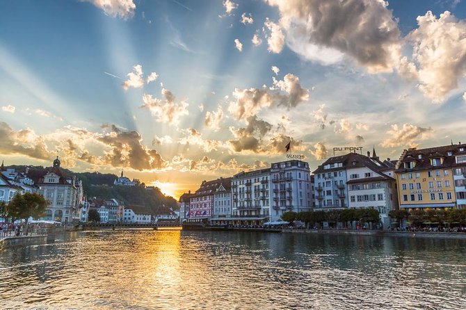Lucerne by Night Photo Tour - Lucerne Castle viewpoints: use the lift, then frame the silhouette