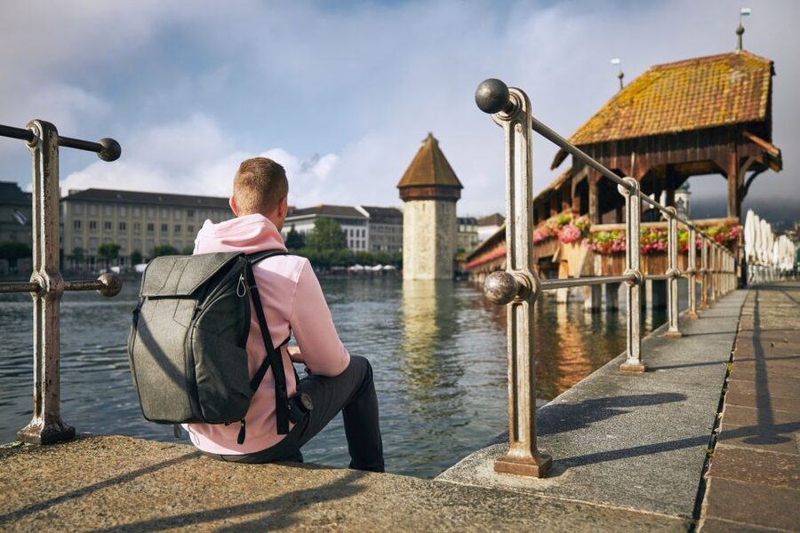 Lucerne: Express Walk with a Local in 60 minutes - Passing Torbogen Luzern, Spreuer Bridge, and Mühlenplatz Without Feeling Rushed