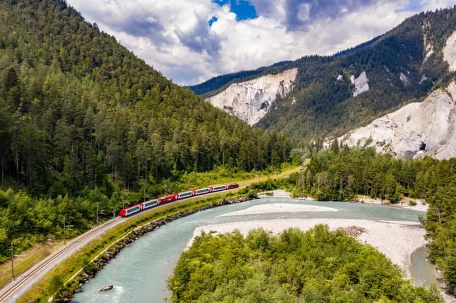 Lucerne: Glacier Express's Swiss Alps & Lucerne Private Tour - Andermatt: quick timing, big scenery potential