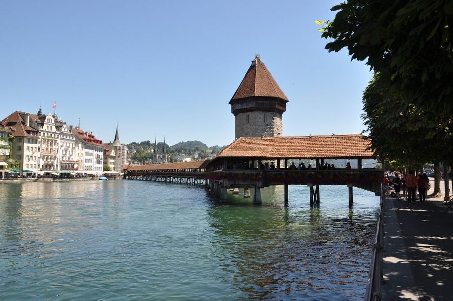 Lucerne: Guided Walking Tour with an Official Guide - How the Guide Links Chapel Bridge to the City-Wall System