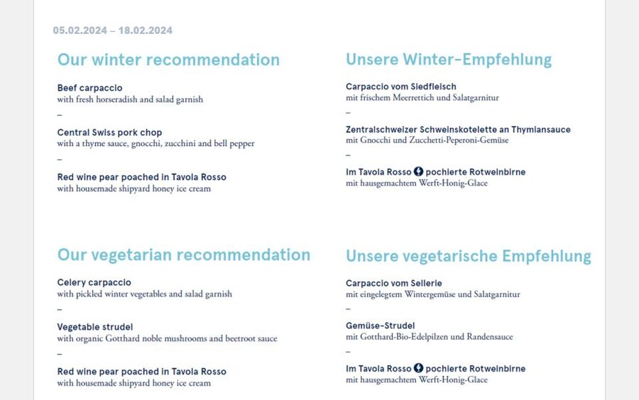 Lucerne: Lake Lucerne 1st Class Cruise with Gourmet Lunch - Route by season: Küssnacht am Rigi or Vitznau