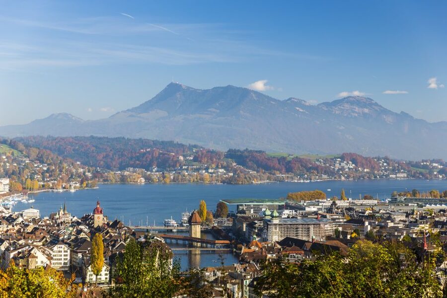 Lucerne: Photography Walking Tour - Musegg Wall (plus castle lift views): The payoff for good framing