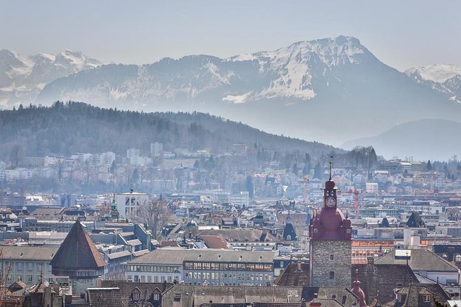 Lucerne Private Walking Tour with a castle visit! - Lucerne Castle with a lift ticket: views without the time drain