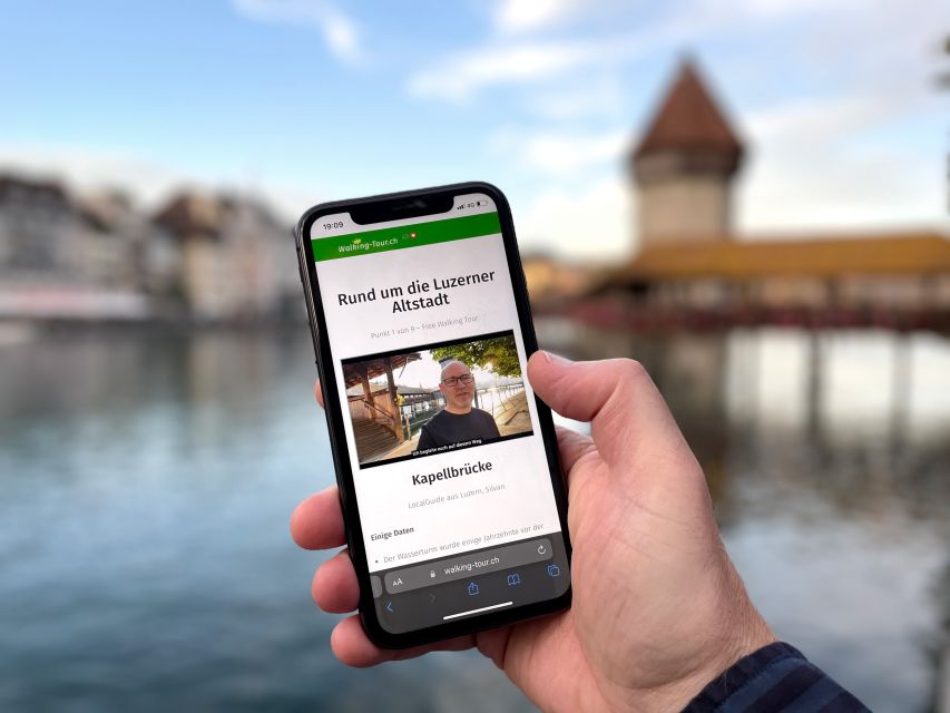 Lucerne: Smartphone walking tour - cool Lucerne old town - What you’ll learn from Silvan, the local voice