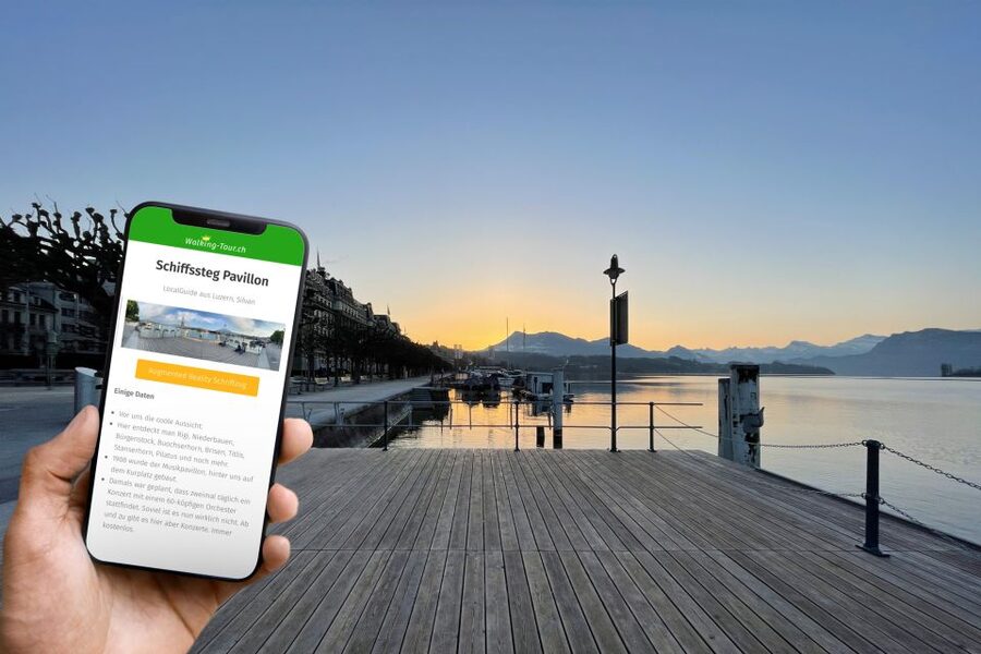 Lucerne: Smartphone walking tour - cool Lucerne old town - The free watch museum stop (what to do with it)