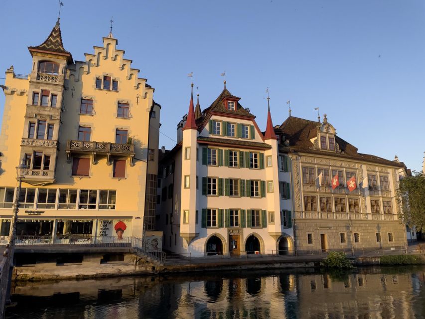 Lucerne: Smartphone walking tour - cool Lucerne old town - Great viewpoints along the old town edge