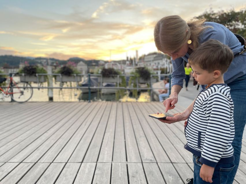 Lucerne: Smartphone walking tour - cool Lucerne old town - Augmented reality surprise (and how to make it work)