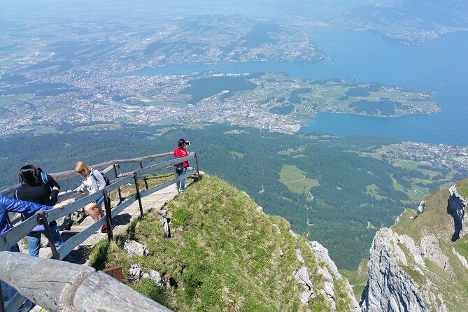 Mount Pilatus Summit from Lucerne With Lake Cruise - Downhill by the World’s Steepest Cogwheel Train
