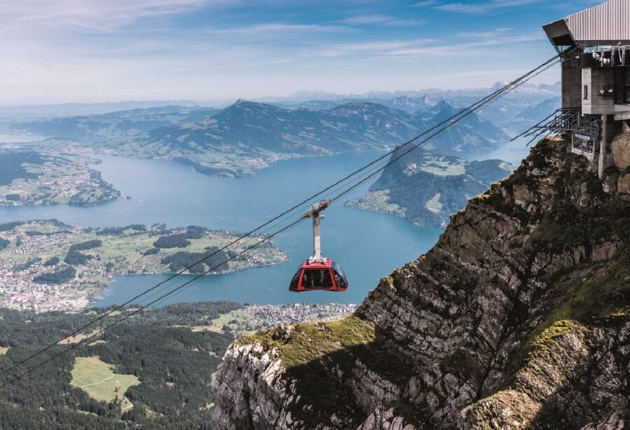 Mt. Pilatus and Mt. Titlis 2-Day Tour from Zurich - Mt. Titlis Glacier Day: Rotair, Ice Flyer, Ice Cave, and Glacier Park