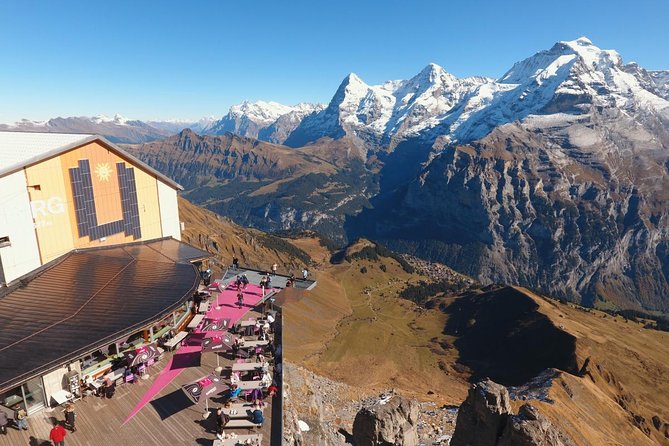 Mt. Schilthorn & Mürren Private Day Trip from Zürich - Birg Thrill Walk Felsensteg: a short adrenaline hit with big views