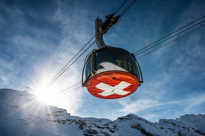 Mt Titlis Cable Car from Engelberg with Ice Flyer - Titlis Cliff Walk at 3,041m: The Highest Suspension Bridge in Europe