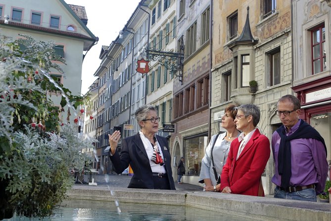 Official Guided City Tour of Lucerne - Chapel Bridge stop: 10 minutes of structure, story, and photos
