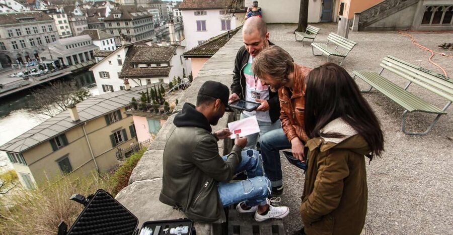 Outdoor Escape Game with Augmented Reality trough Zurich - Key highlights at a glance