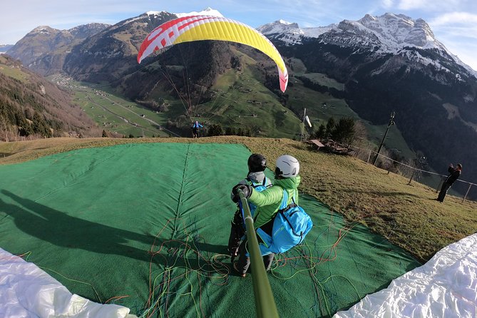 Paragliding Tandemflight Lucerne - Engelberg - Photos and video: CHF 40, plus optional double airtime