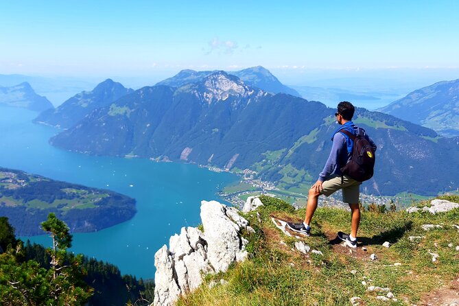 Peak to Peak Private Hiking Tour from Lucerne - How the day starts: Lucerne station to alpine altitude
