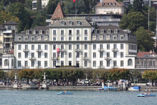 Private Lucern Trip from Zurich 4-hours - Chapel Bridge and Water Tower: Classic Photos, Real Atmosphere