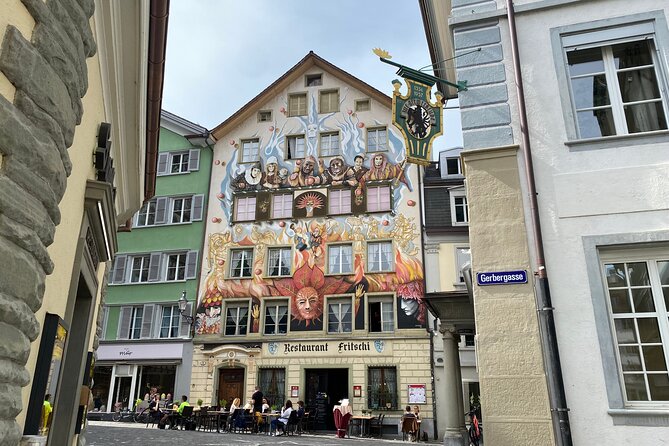 Revealing Lucerne: Self-Guided Audio City Tour - Weinmarkt and Hirschenplatz: where the painted houses become your guide