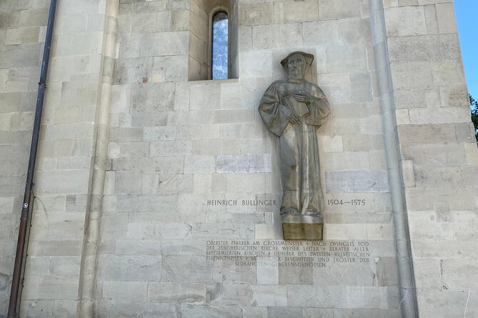 Self-Guided Audio City Tour in Zurich - Grossmünster and Wasserkirche: stained glass with names you’ll remember